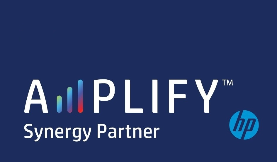 Officieel HP Amplify Synergy Partner logo – B2B Tonerinktshop is gecertificeerde zakelijke HP-partner voor printers, MPS en beveiligde printoplossingen.